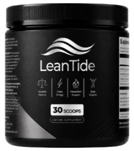 Leantide dietary supplement, 1 fl oz / 30 ml amber dropper bottle of liquid herbal extract